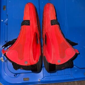 Nike Kids Black and Red Sneakers